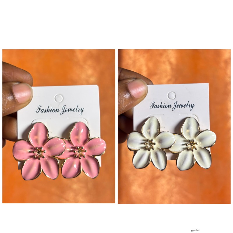 Flower earring