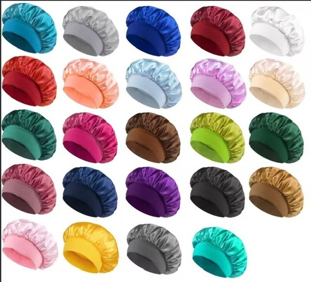 Silk band bonnet