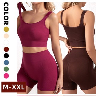 Seamless 2 piece shorts and tube