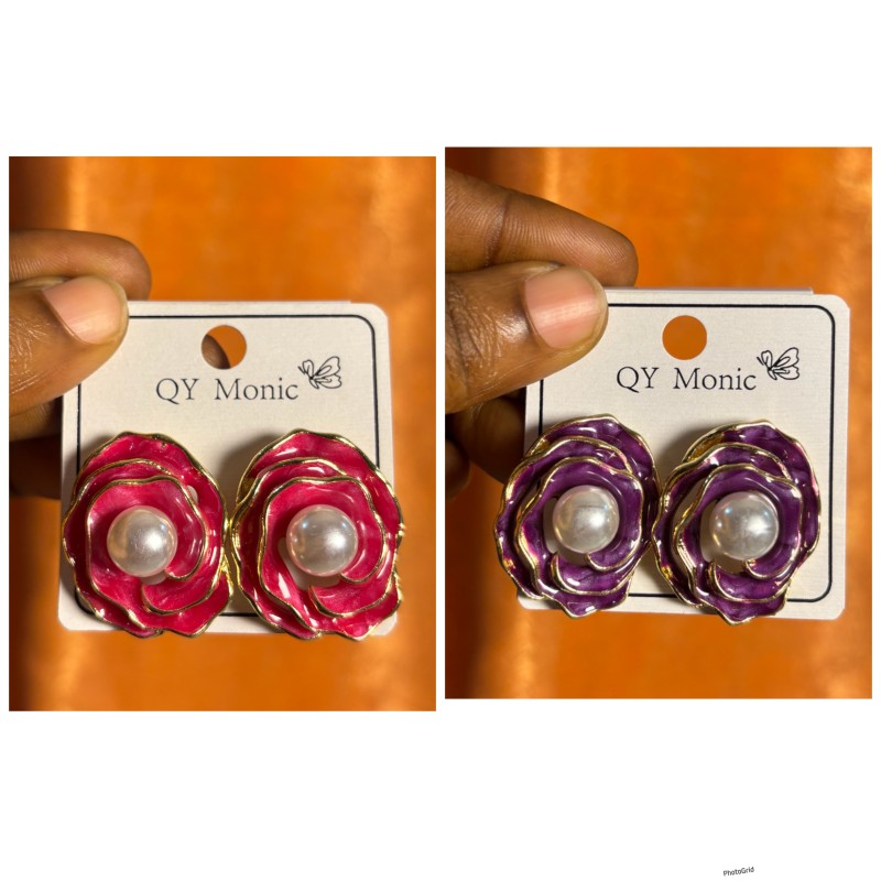 Flower earring