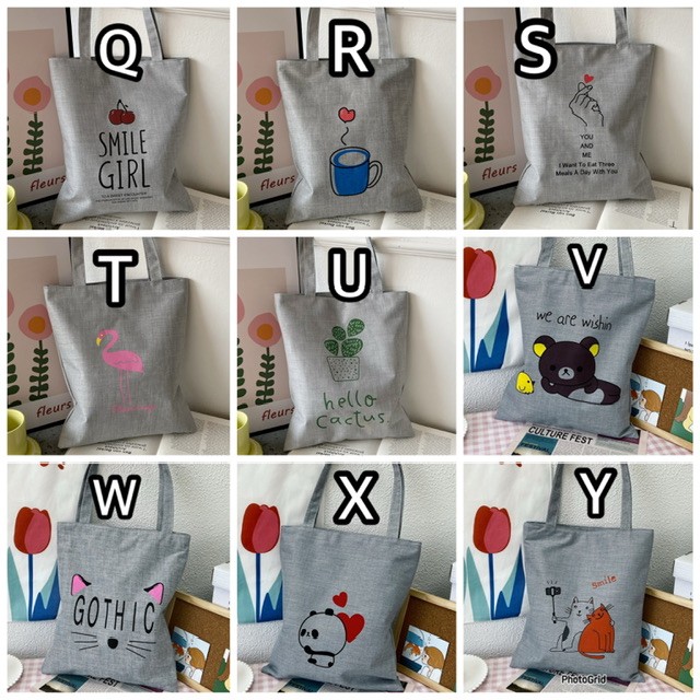 Simple Canvas tote bag