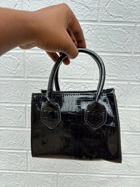 Metallic mini bag