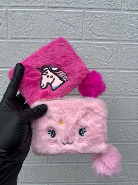 Mini fur purse
