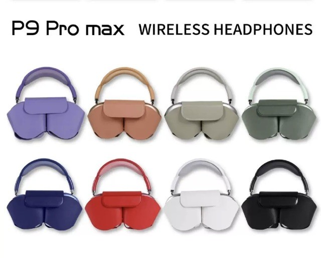 P9 promax headset with case