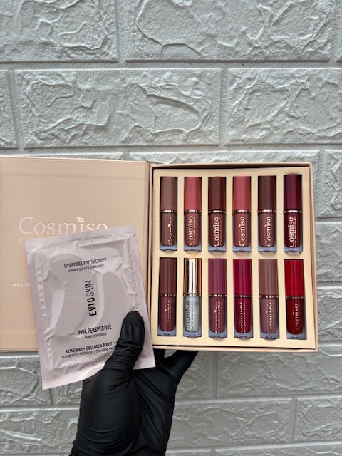 Cosmiso matte lipstick set (12pcs)