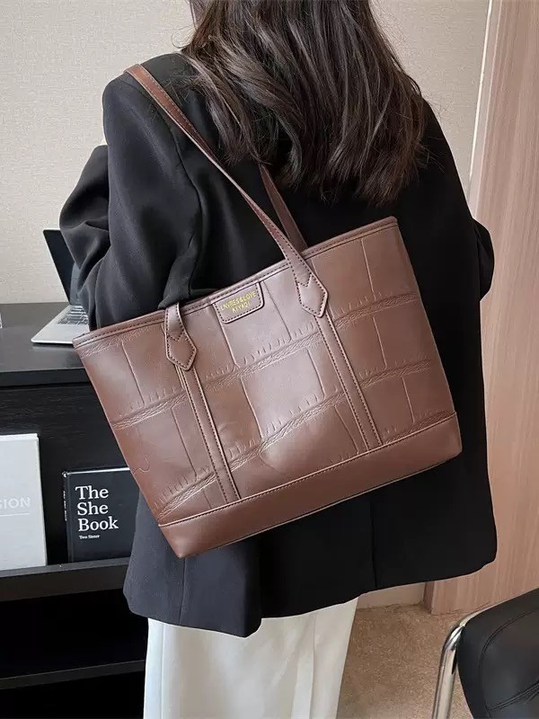 Bag 007- high quality leather tote bag