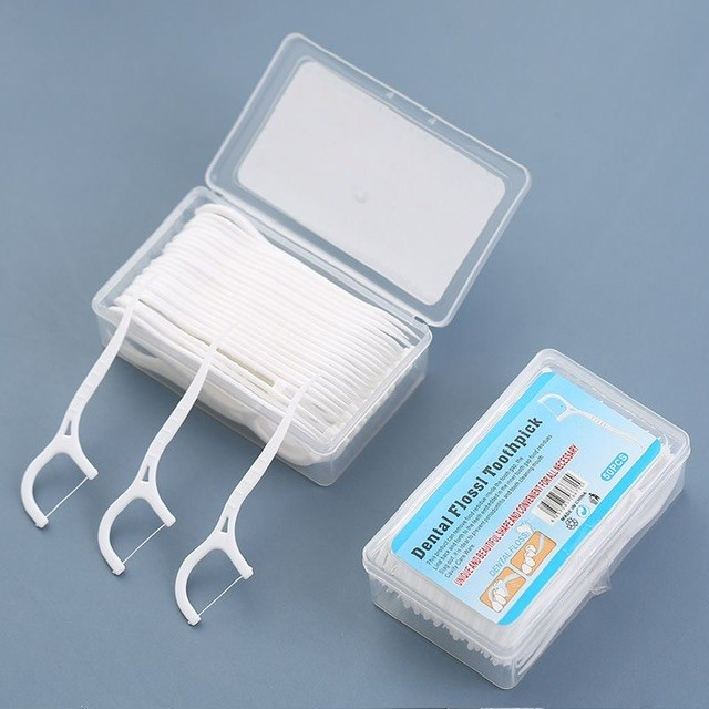 Dental floss picks (50pcs)