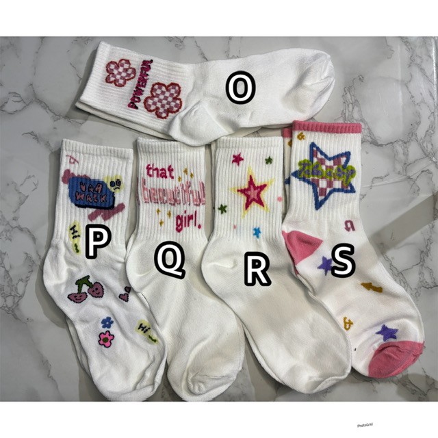 Aesthetic socks